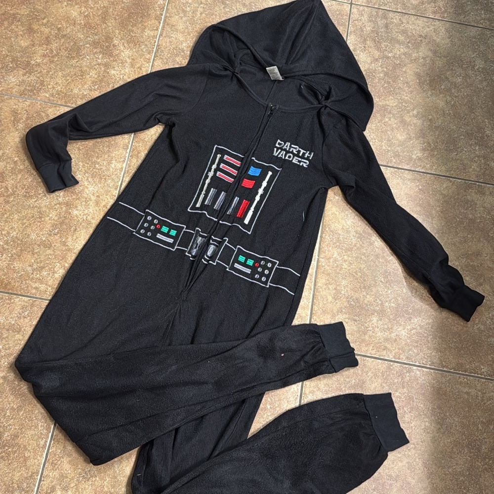 Darth Vader adult small Pajamas - Black